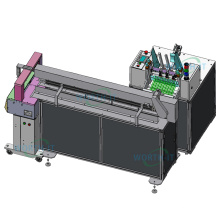 Factory Price Auto Wide Card Batch Counting Feeder with Tape Banding Machine Fully Auto System for Wide Card